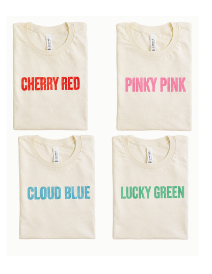 Custom Tee or Crop