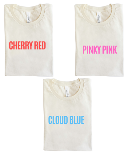 Custom Tee or Crop