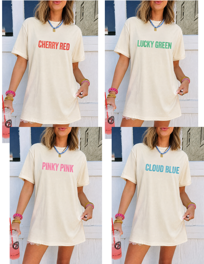 Custom Tee or Crop