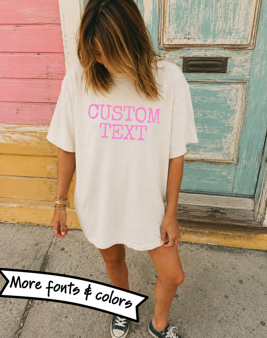 Custom Tee or Crop