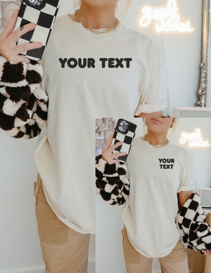 Custom Tee or Crop