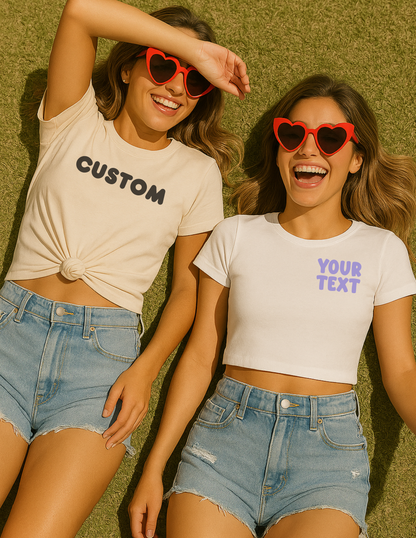 Custom Tee or Crop
